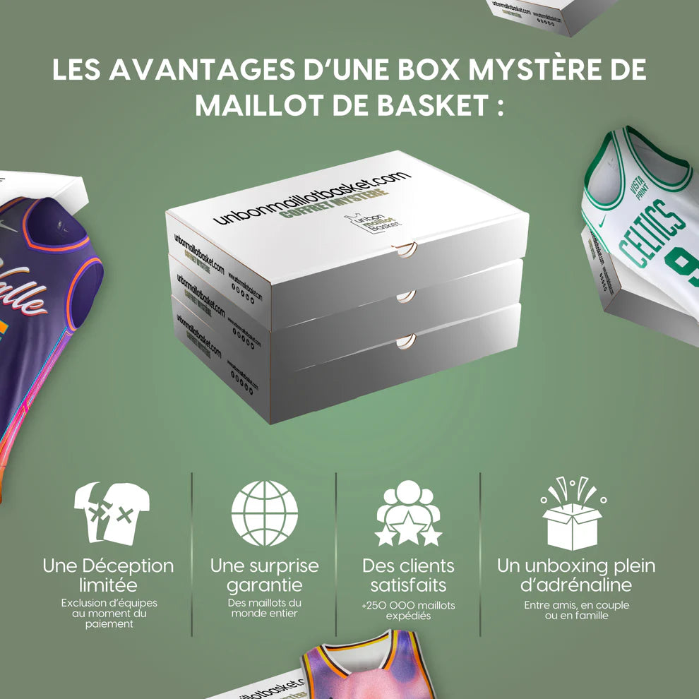 La box maglia misteriosa di basket 🏀