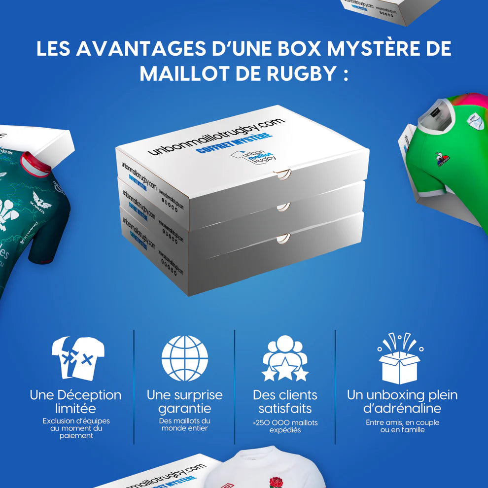 Mystery Box Rugbytrikot - Kinder 🏉